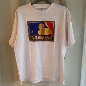 Major League Baseball (MLB) 125th Anniversary t-shirt by Modamania size XL